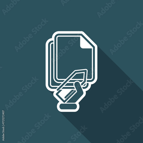 Paper clip icon