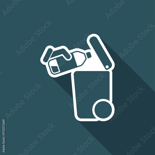 Separate waste collection icon