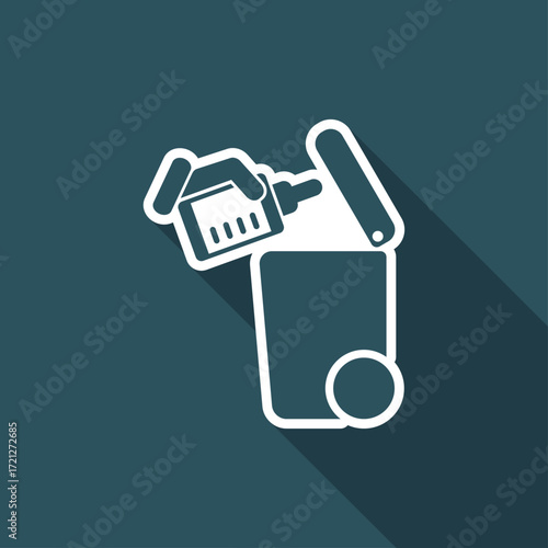 Separate waste collection icon