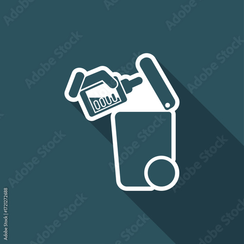 Separate waste collection icon