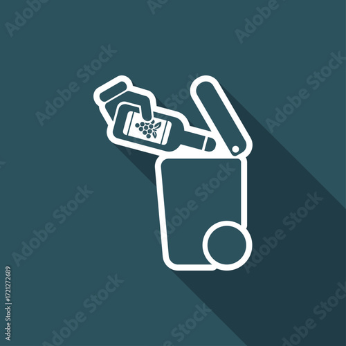 Separate waste collection icon