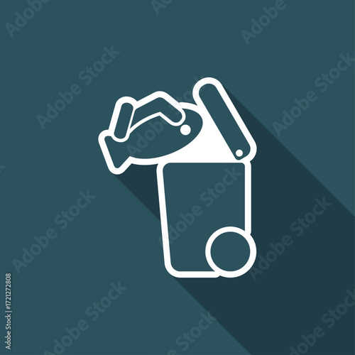 Separate waste collection icon