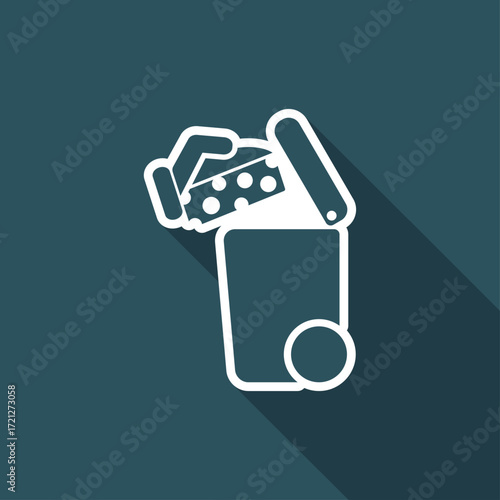 Separate waste collection icon