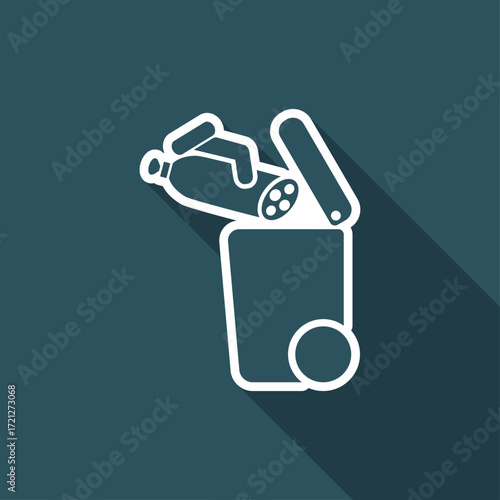 Separate waste collection icon