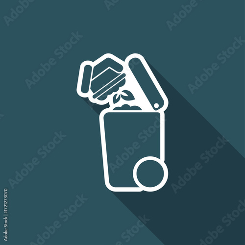 Separate waste collection icon