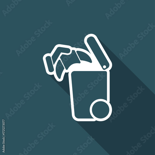 Separate waste collection icon