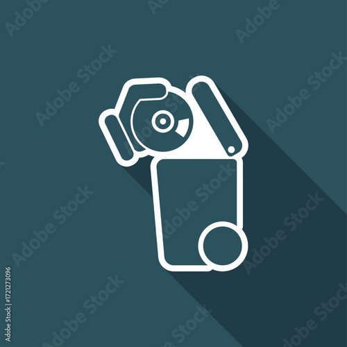 Separate waste collection icon