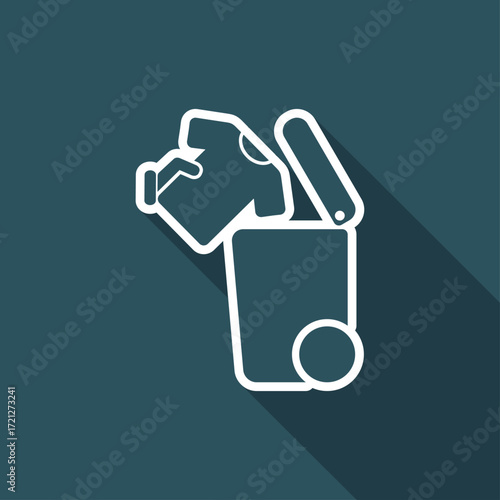 Separate waste collection icon