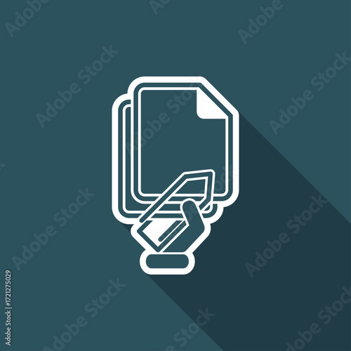 Paper clip icon