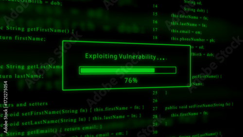 Green progress bar showing 76% complete with text 
