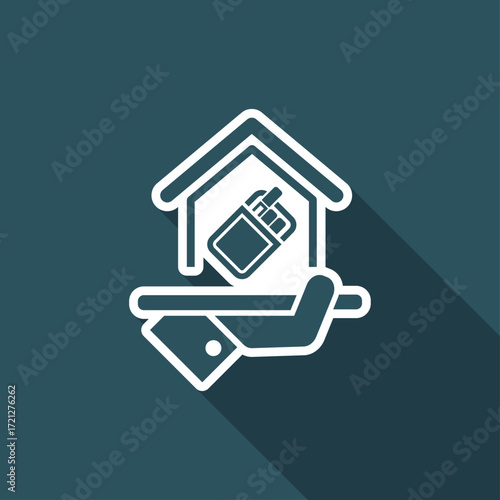 Smoking area icon