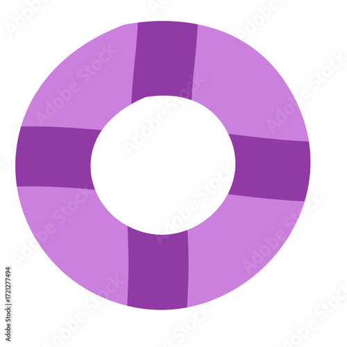 Beach Buoy Illustration