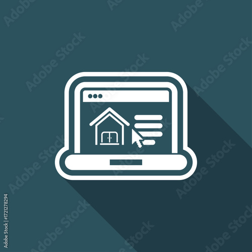 Real estate website icon