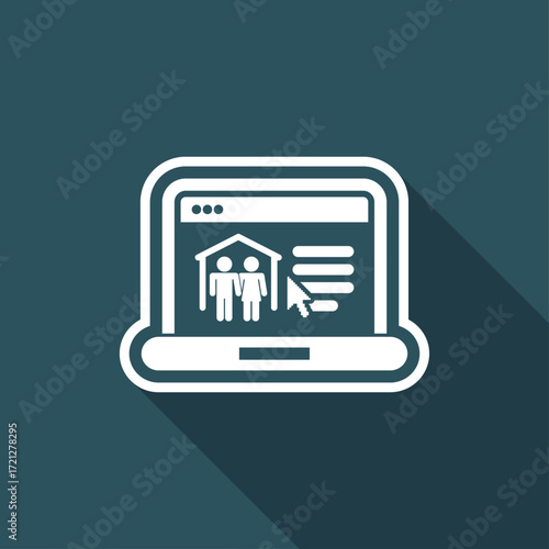 Real estate website icon