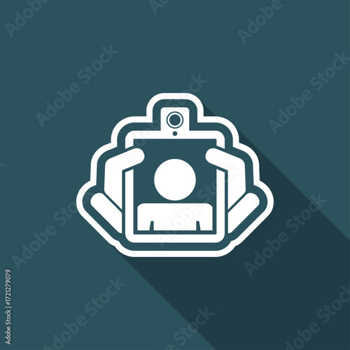 Webcam tablet icon