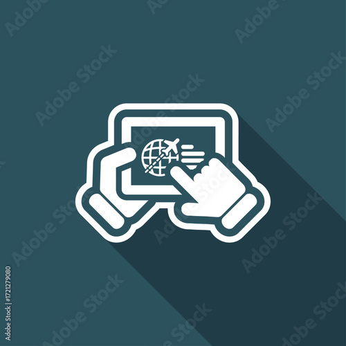 Airplane website icon