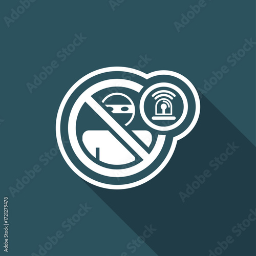 Thief alarm icon