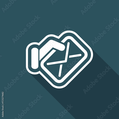 Mail icon concept