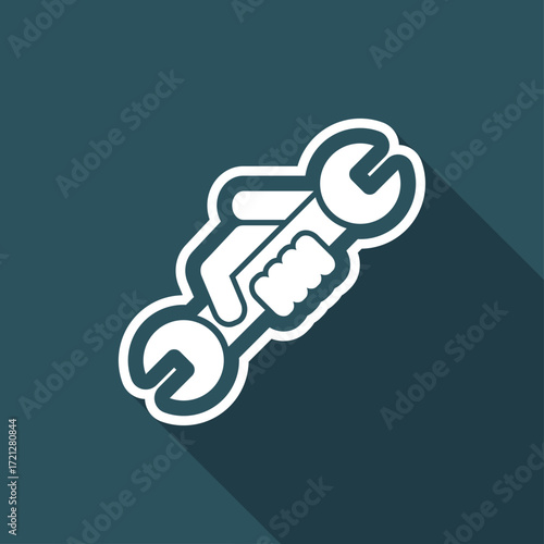 Wrench symbol icon