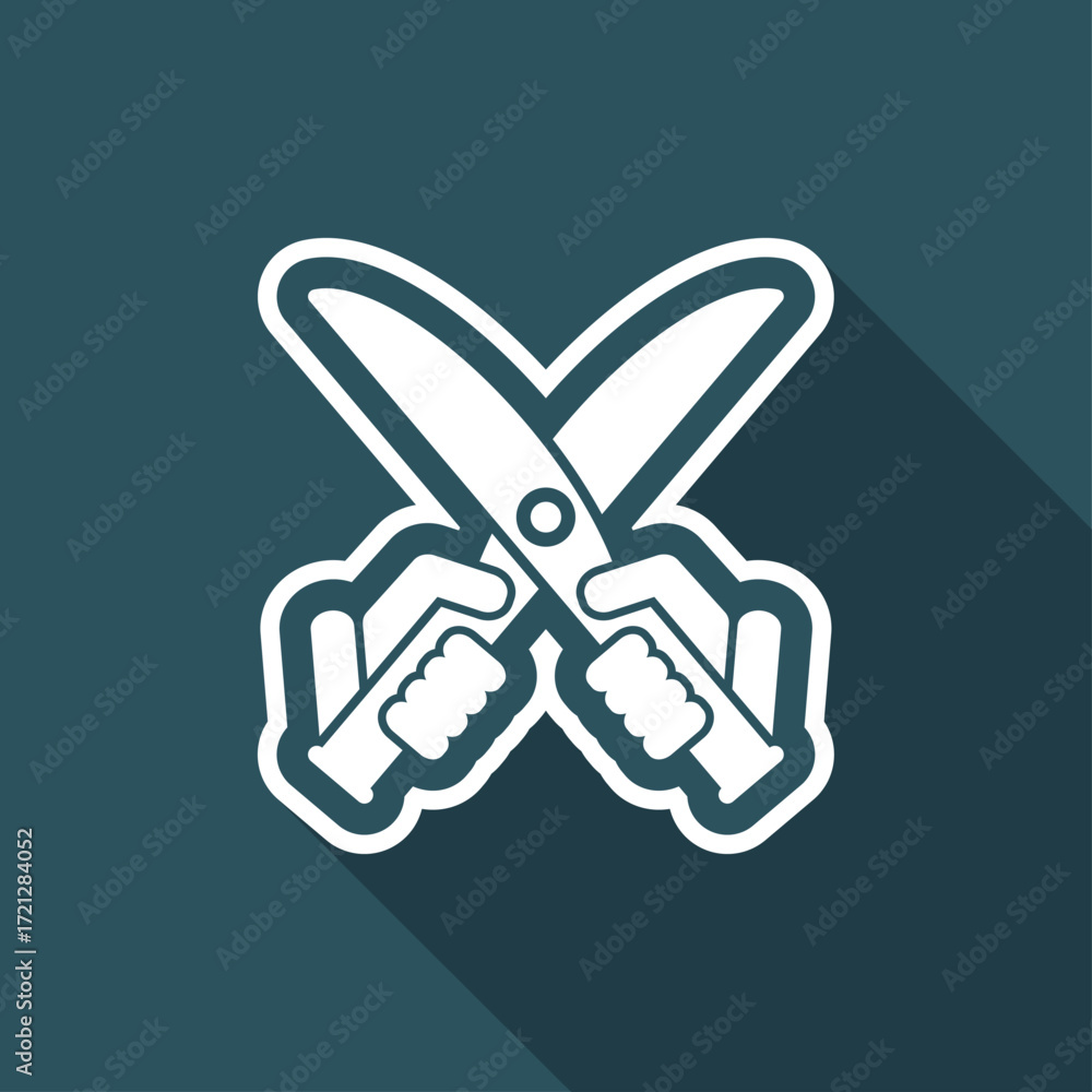 Fototapeta premium Shears icon