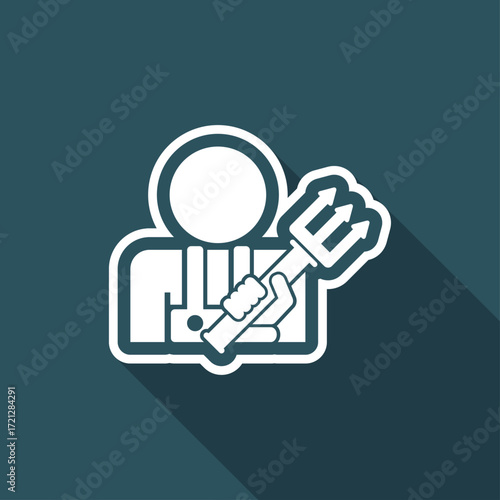 Pitchfork icon