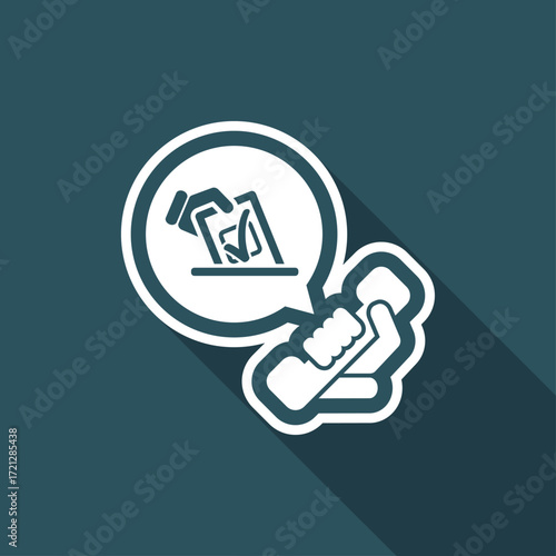 Phone line for elections