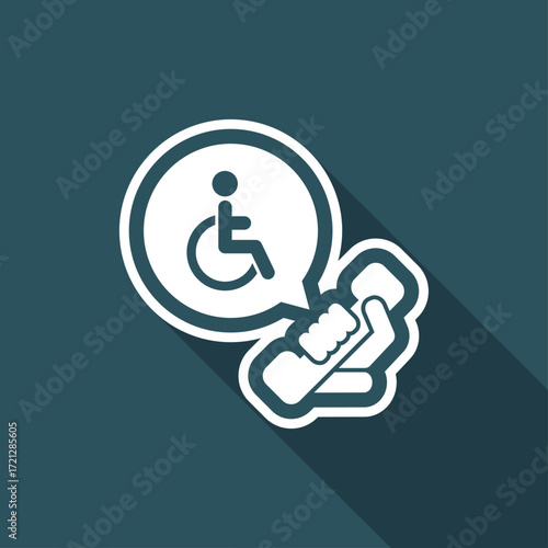 Handicap assistance line