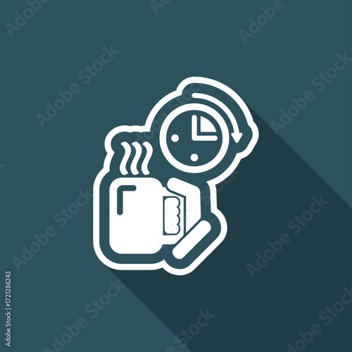 Coffee time icon
