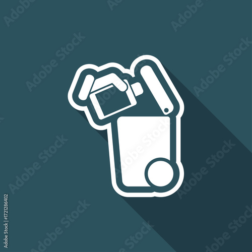 Separate waste collection icon