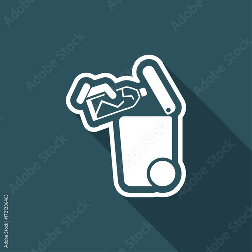 Separate waste collection icon