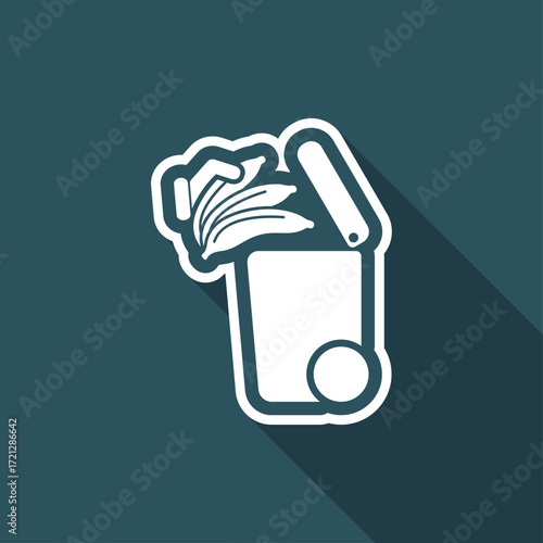 Separate waste collection icon