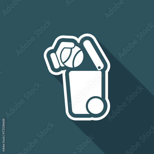 Separate waste collection icon