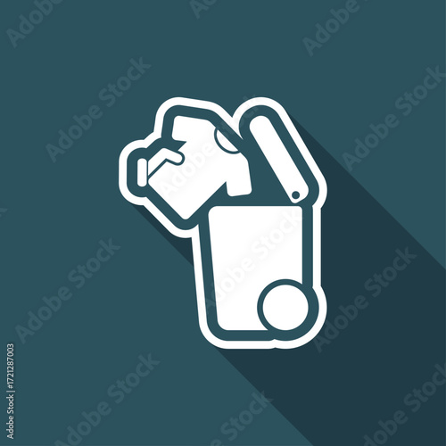 Separate waste collection icon
