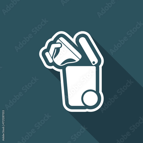 Separate waste collection icon