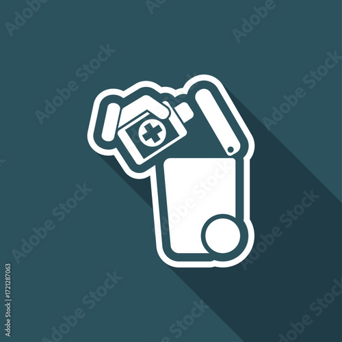 Separate waste collection icon