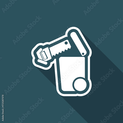 Separate waste collection icon