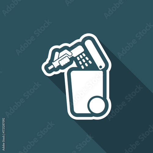 Separate waste collection icon