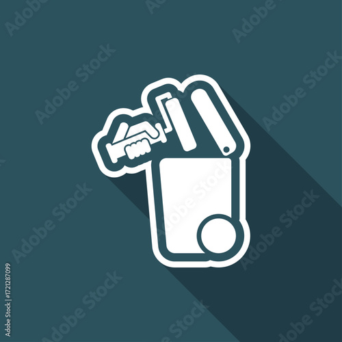 Separate waste collection icon