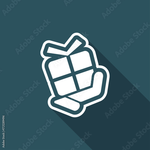 Handing a gift