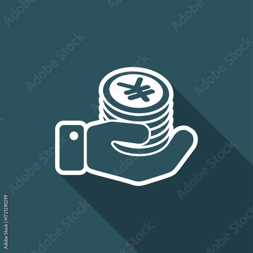 Financial icon - Yen