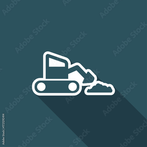 Under construction - Vector flat minimal icon