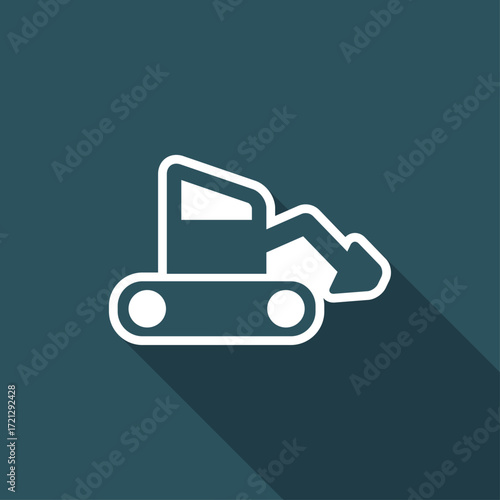 Under construction - Vector flat minimal icon