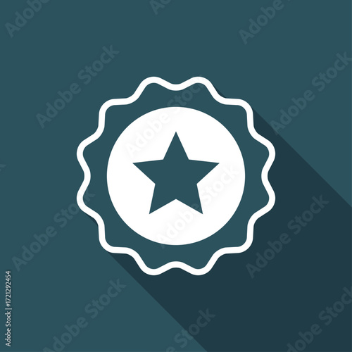 Rating symbol - Vector flat minimal icon