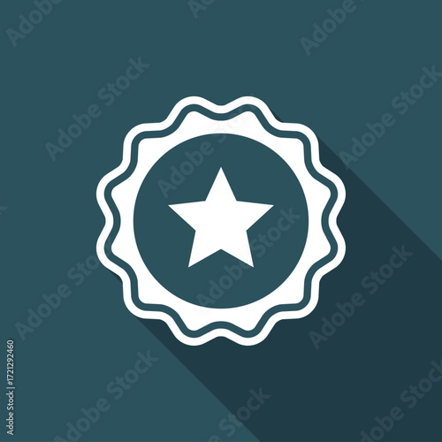 Rating symbol - Vector flat minimal icon