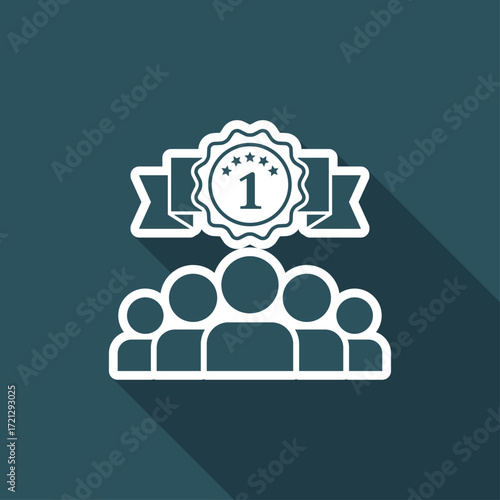 Competition winner - Vector flat minimal icon