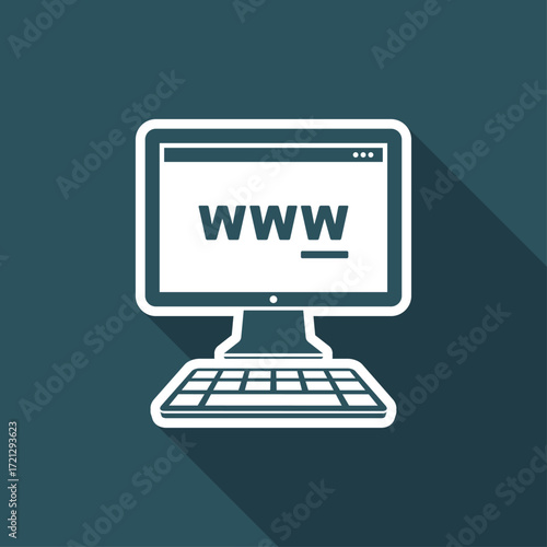 Web browser panel icon