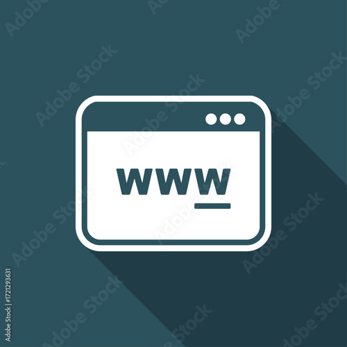 Web browser panel icon