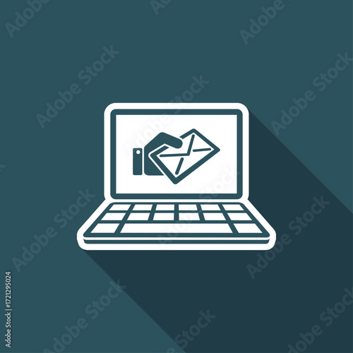 Web mail service icon