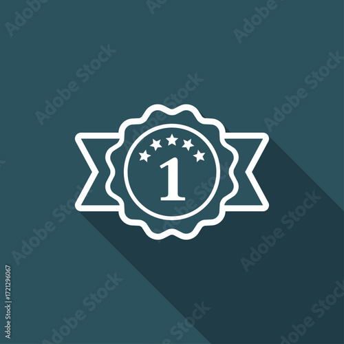 Number one symbol icon