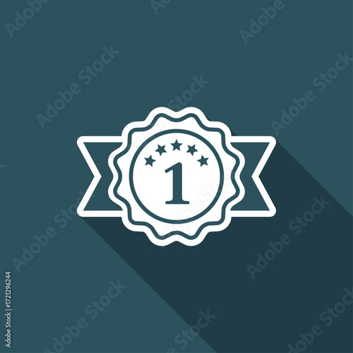 Number one symbol icon